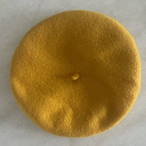 NWOT Yellow Beret